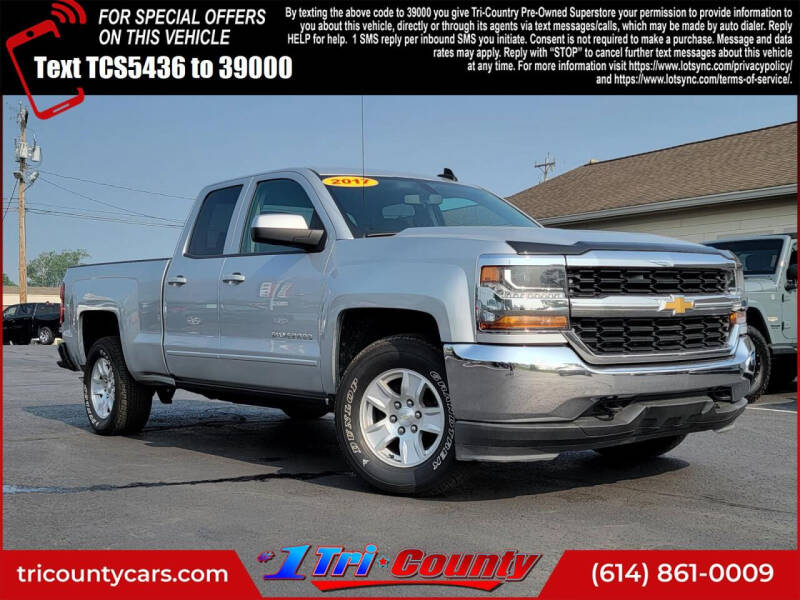 2017 Chevrolet Silverado 1500 for sale at Tri-County Pre-Owned Superstore in Reynoldsburg OH