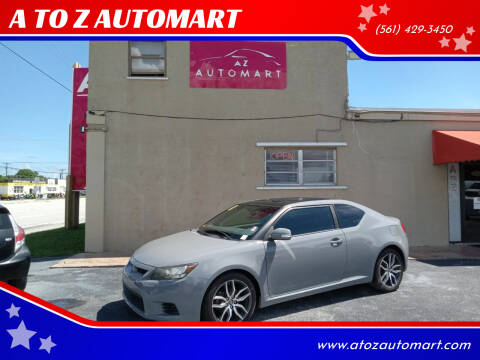 2011 Scion tC for sale at A TO Z  AUTOMART in West Palm Beach FL