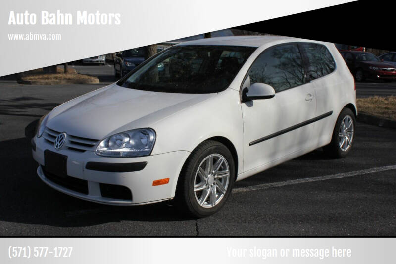 2009 Volkswagen Rabbit for sale at Auto Bahn Motors in Winchester VA