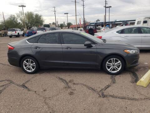 2018 Ford Fusion for sale at CAMEL MOTORS in Tucson AZ
