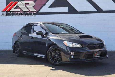 2019 Subaru WRX for sale at Auto Republic Fullerton in Fullerton CA