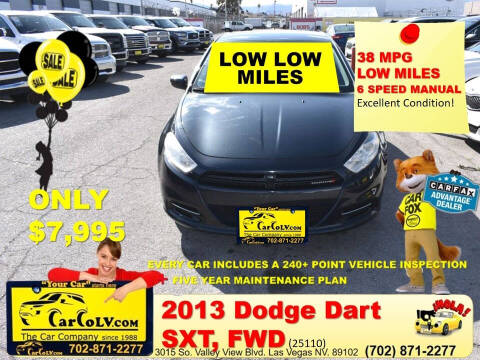 2013 Dodge Dart for sale at The Car Company in Las Vegas NV