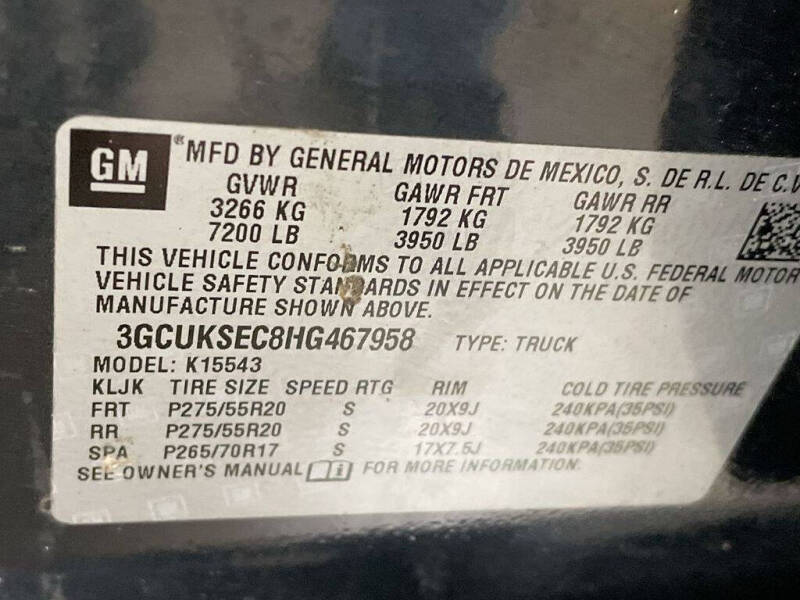 2017 Chevrolet Silverado 1500