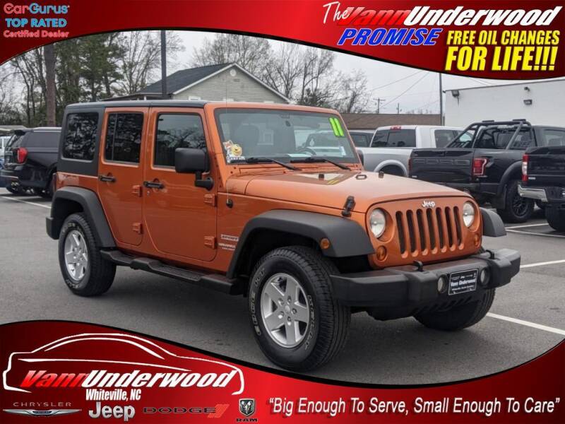 Jeep Wrangler Unlimited For Sale In Whiteville, NC ®