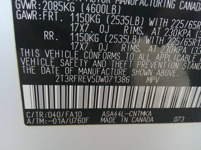 2013 Toyota RAV4 XLE