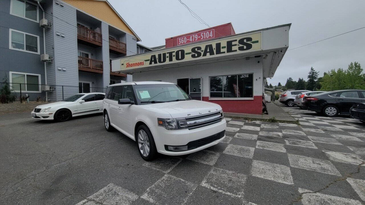 White 2013 Ford Flex SEL SEL 4dr Crossover 1