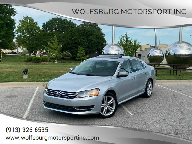 2014 Volkswagen Passat for sale at WOLFSBURG MOTORSPORT INC in Shawnee KS