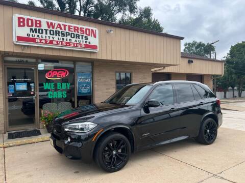 2016 BMW X5 for sale at Bob Waterson Motorsports in South Elgin IL