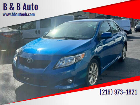 2009 Toyota Corolla for sale at B & B Auto in Cleveland OH