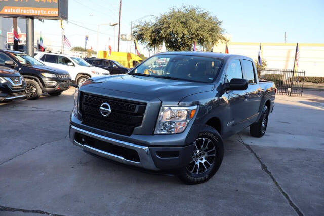 2022 Nissan Titan for sale at AUTO DIRECT BUY in Houston, TX