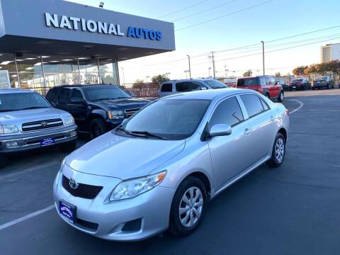 2010 Toyota Corolla for sale at National Autos Sales in Sacramento CA