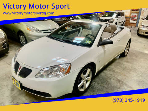2007 Pontiac G6 for sale at Victory Motor Sport in Paterson NJ