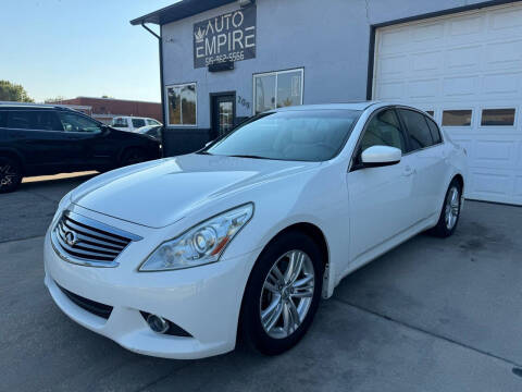 2012 Infiniti G37 Sedan for sale at Auto Empire in Indianola IA