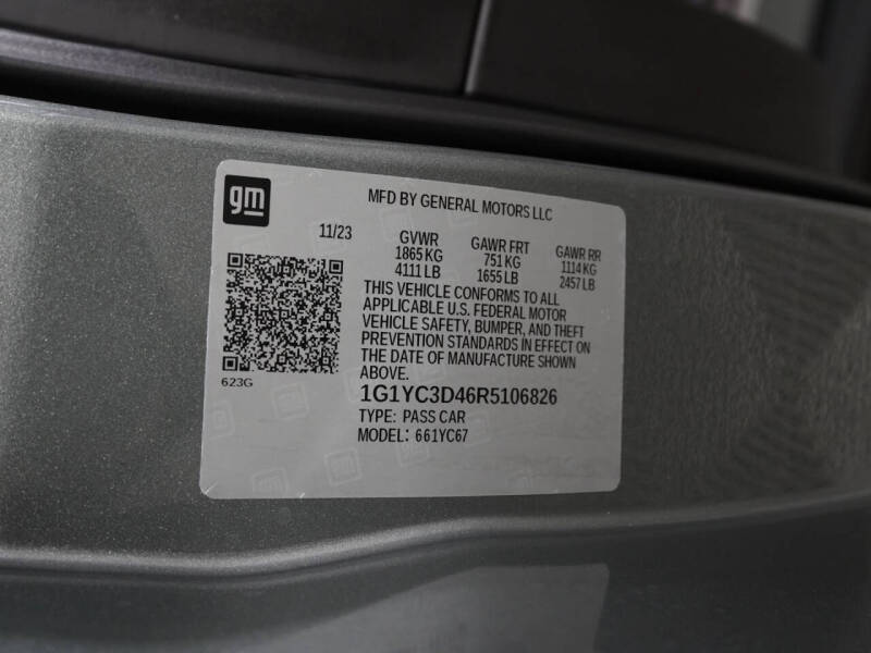 2024 Chevrolet Corvette Stingray