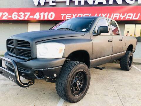 2008 Dodge Ram Pickup 1500 for sale at Texas Luxury Auto in Cedar Hill TX
