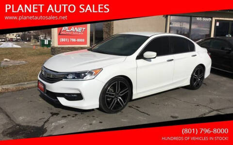 2017 Honda Accord for sale at PLANET AUTO SALES in Lindon UT