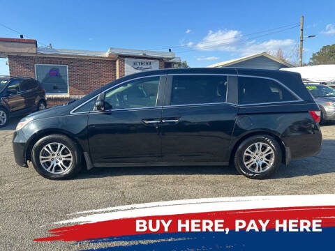 2011 Honda Odyssey for sale at Autocom, LLC in Clayton NC