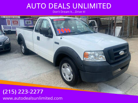 2006 Ford F-150 for sale at AUTO DEALS UNLIMITED in Philadelphia PA