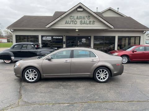 2010 Chevrolet Malibu for sale at Clarks Auto Sales in Middletown OH