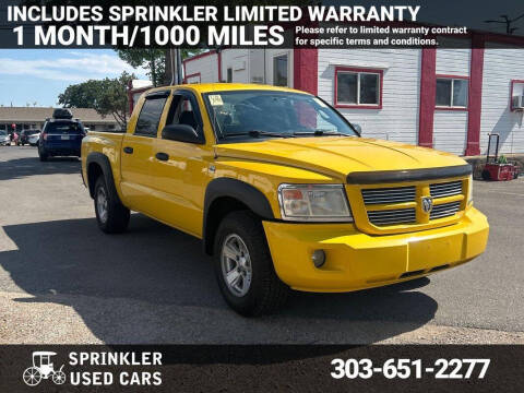 2009 Dodge Dakota for sale at Sprinkler Used Cars in Longmont CO