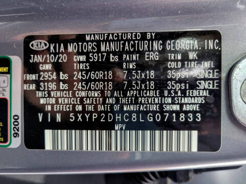 2020 Kia Telluride LX