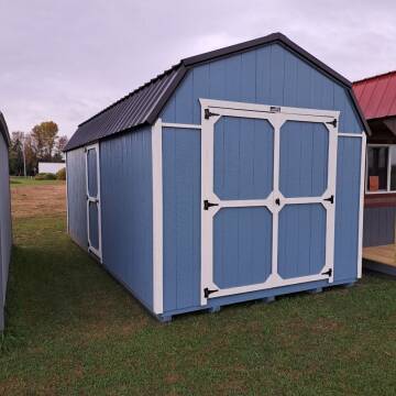  Custom Sheds On Hwy 10 10x20 Lofted Dutch Barn for sale at Dave's Auto Sales & Service - Custom Sheds on HYWY 10 in Weyauwega WI