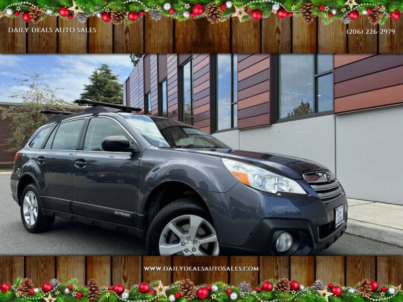 2014 Subaru Outback for sale at DAILY DEALS AUTO SALES in Seattle WA