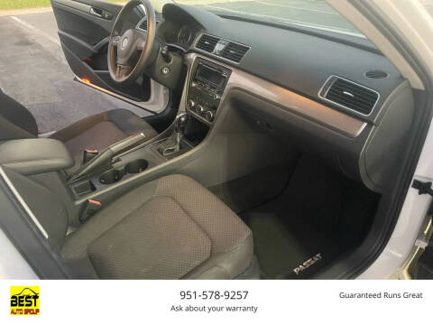 2012 Volkswagen Passat S PZEV