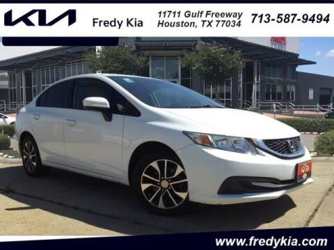 2015 Honda Civic for sale at FREDY USED CAR SALES in Houston TX