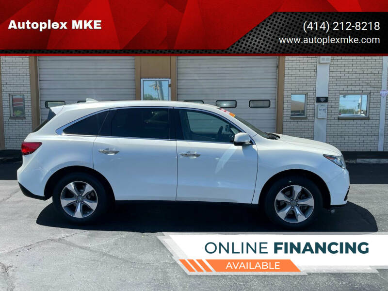 2014 Acura MDX for sale at Autoplex MKE in Milwaukee WI