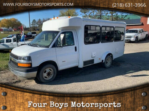 2012 Chevrolet Express for sale at Four Boys Motorsports in Wadena MN