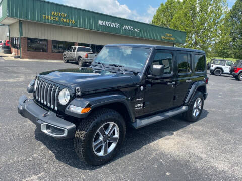 2020 Jeep Wrangler Unlimited for sale at Martin's Auto in London KY