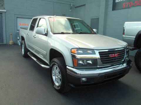 2012 GMC Canyon for sale at Small Town Auto Sales Inc. in Hazleton PA