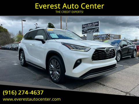2020 Toyota Highlander for sale at Everest Auto Center in Sacramento CA