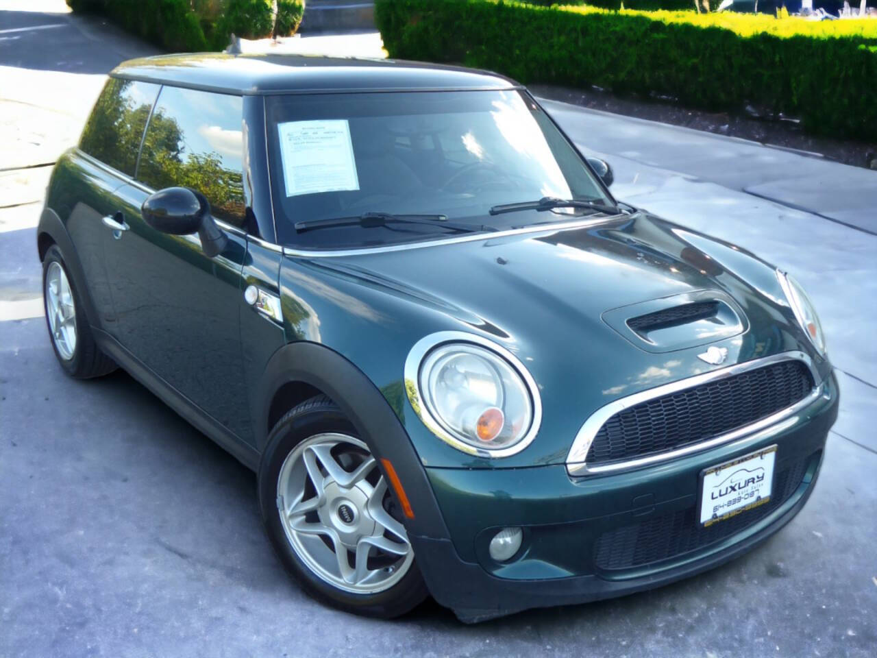 Dk. Green 2008 MINI Cooper S S 2dr Hatchback 2