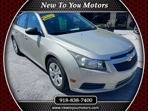 2013 Chevrolet Cruze for sale at New To You Motors in Tulsa OK