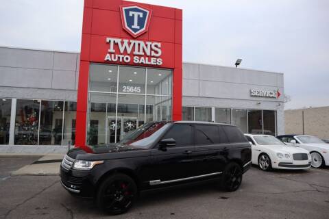 2015 Land Rover Range Rover for sale at Twins Auto Sales Inc - Detroit in Detroit MI