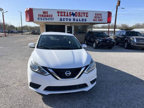 2019 Nissan Sentra for sale at Texas Drive LLC in Garland TX