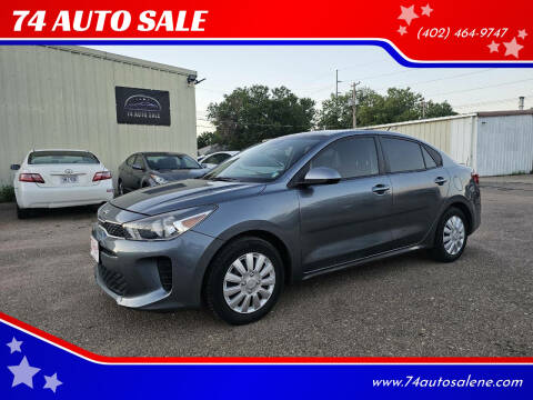 2020 Kia Rio for sale at 74 AUTO SALE in Lincoln NE