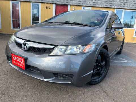 2010 Honda Civic for sale at Superior Auto Sales, LLC in Wheat Ridge CO