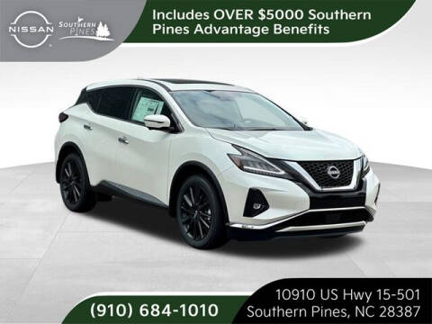 2024 Nissan Murano for sale at PHIL SMITH AUTOMOTIVE GROUP - Pinehurst Nissan Kia in Southern Pines NC