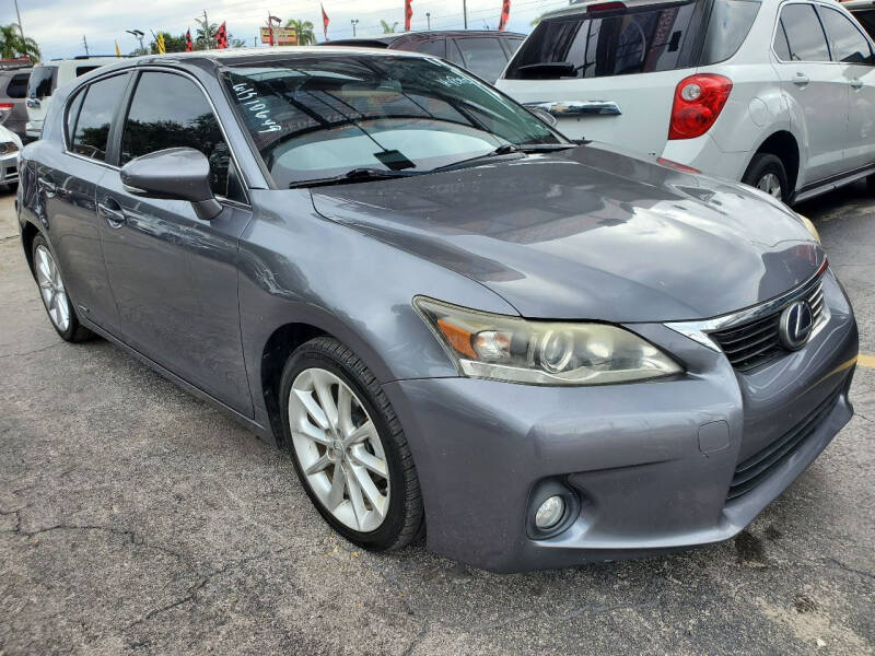 2013 Lexus CT 200h for sale at America Auto Wholesale Inc in Miami FL