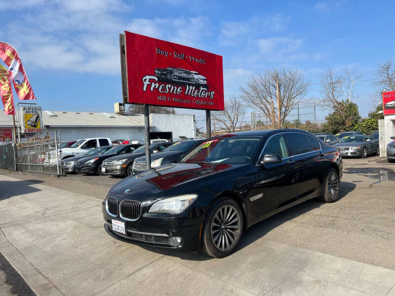 2011 BMW 7 Series for sale at FRESNO MOTORS in Fresno CA