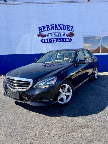 2014 Mercedes-Benz E-Class for sale at Hernandez Auto Sales in Pawtucket RI
