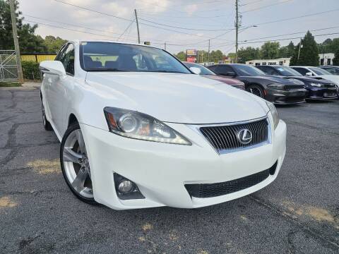 2012 Lexus IS 250 for sale at North Georgia Auto Brokers in Snellville GA