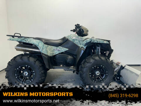 2008 Suzuki KingQuad 750 AXI for sale at WILKINS MOTORSPORTS in Brewster NY