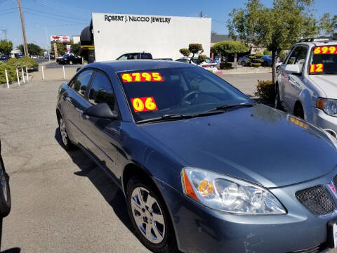 2006 Pontiac G6 for sale at Murphy Auto Sales, Inc. in Modesto CA