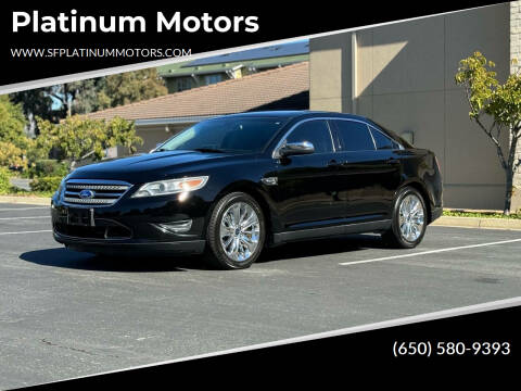 2012 Ford Taurus for sale at Platinum Motors in San Bruno CA