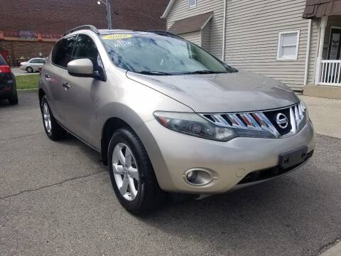 2009 Nissan Murano for sale at BELLEFONTAINE MOTOR SALES in Bellefontaine OH