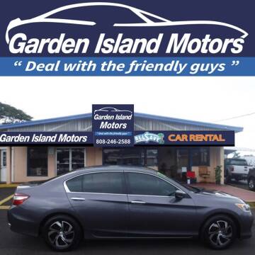2017 Honda Accord for sale at Garden Island Auto Sales in Lihue HI
